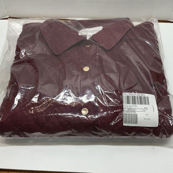 2X Faux Suede Quilted Barn Jacket with Lining-Spiced Wine Isaac Mizrahi Live! - Picture 13 of 13